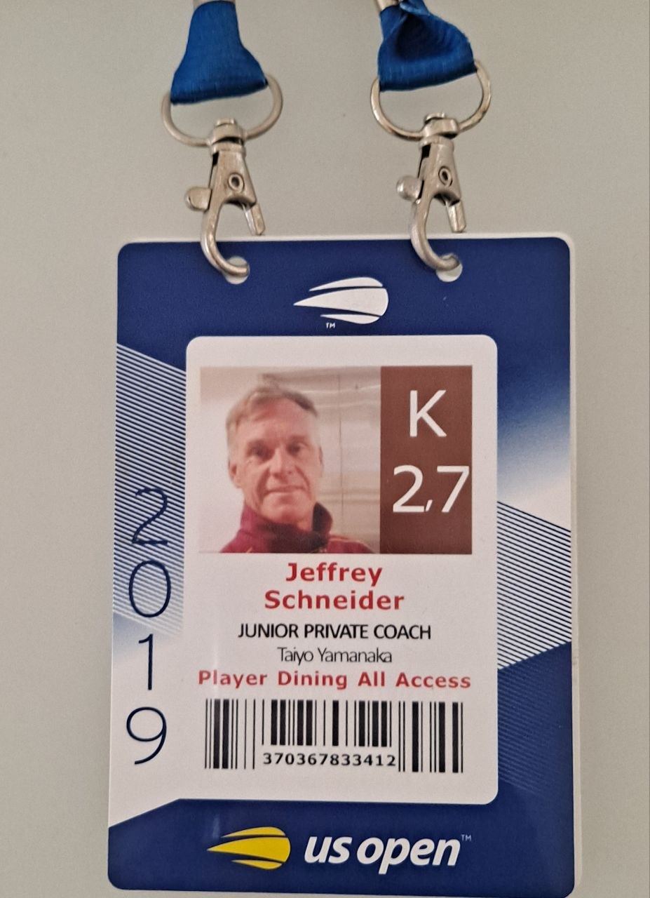 US Open 2019 — Junior Private Coach (Taiyo Yamanaka)